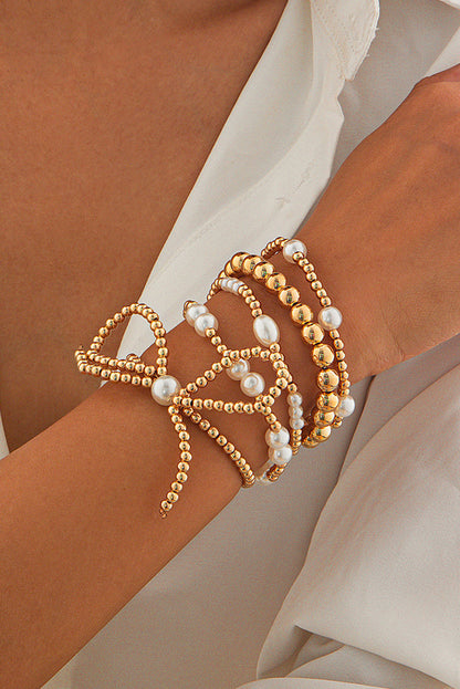Multi-layered knot bracelet | Gold and/or silver | For WOMEN
