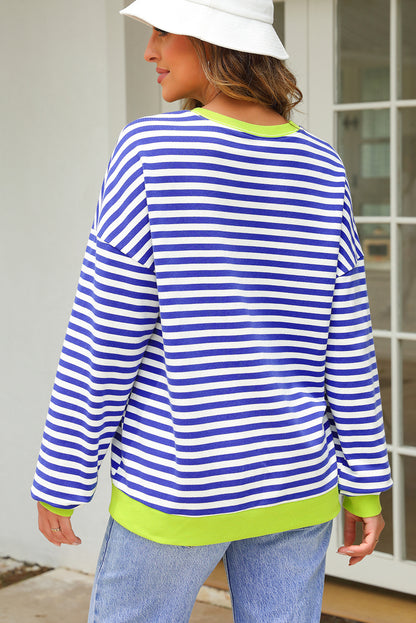 Sweatshirt "Hélène" à rayures, pour FEMMES