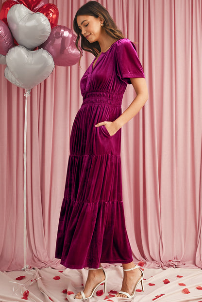 Robe longue | En velours