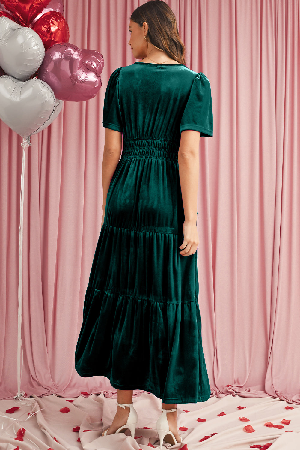 Robe longue | En velours