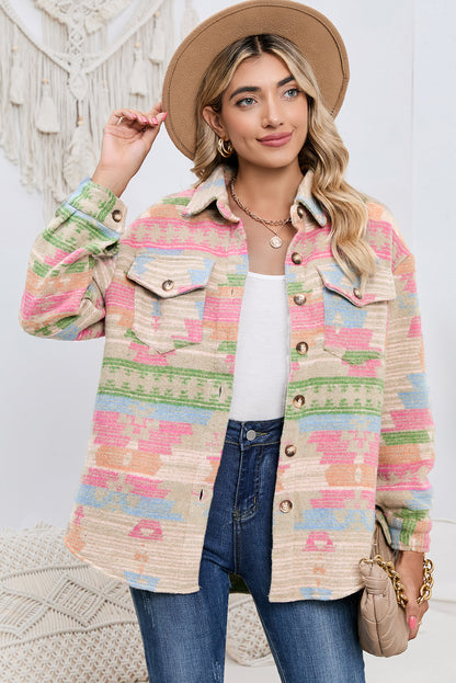 Veste de surchemise boutonnée | Pour FEMMES