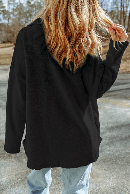 Veste de surchemise boutonnée | Pour FEMMES