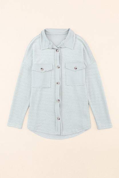 Veste de surchemise boutonnée | Pour FEMMES