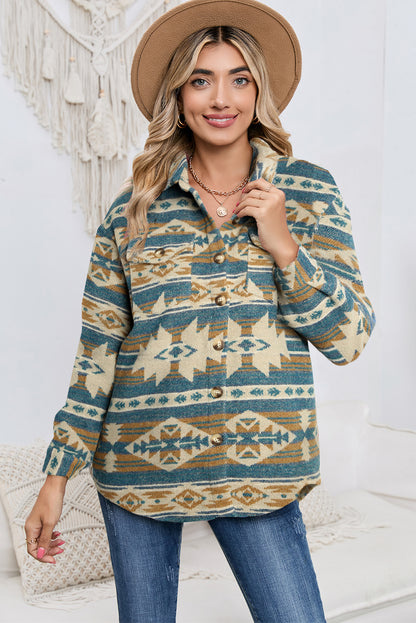 Veste de surchemise boutonnée | Pour FEMMES