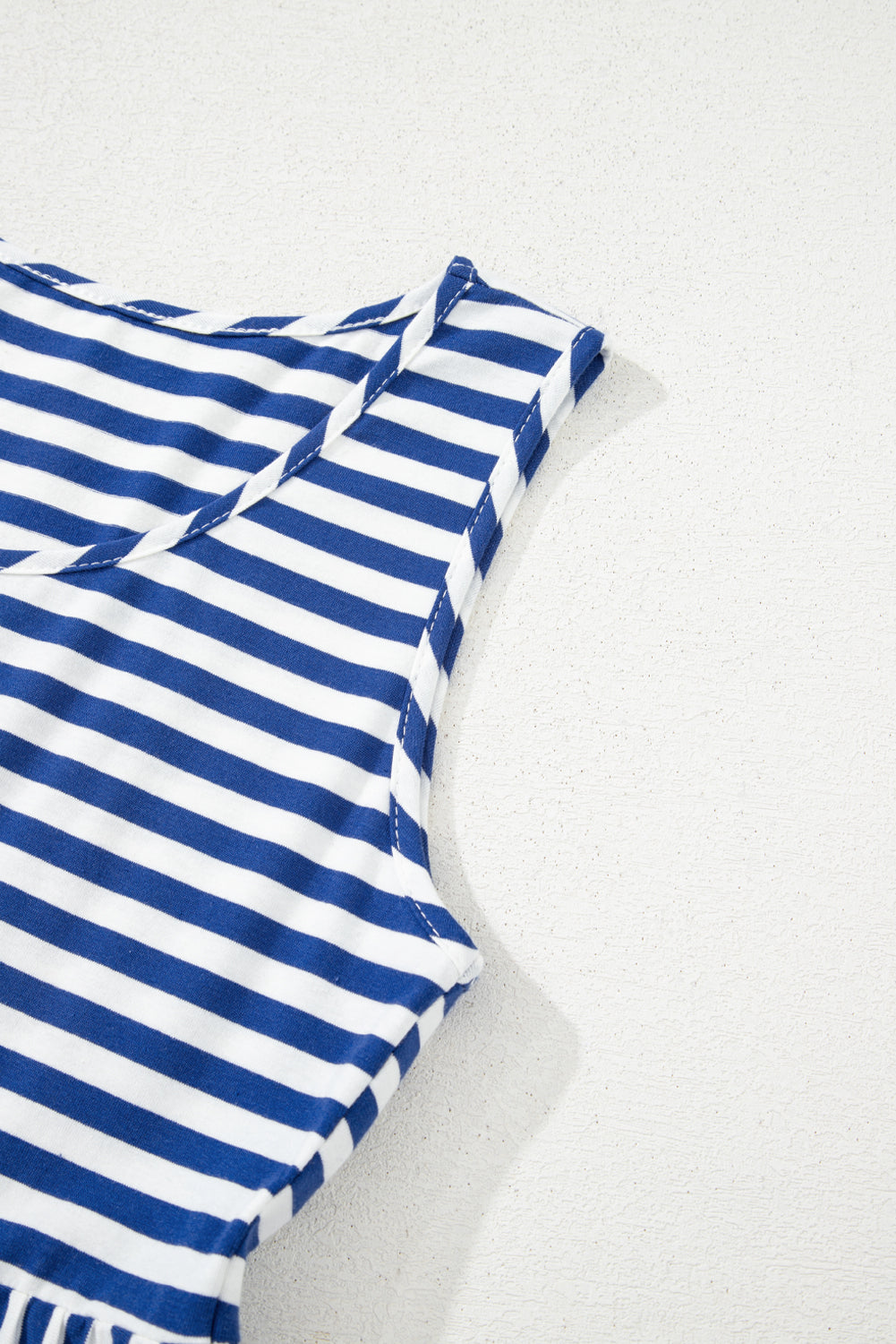 Robe courte "Juliette" | Bleu, Noir, Rose | Sans manches