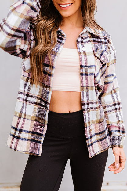Plaid Overshirt Jacket | For WOMEN
