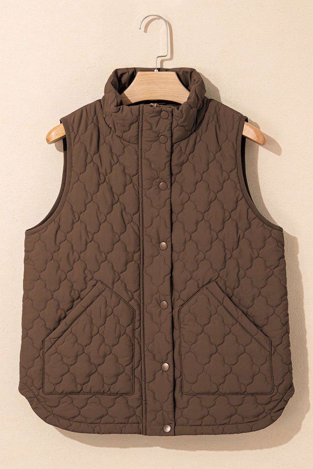 "Celestina" sleeveless down jacket