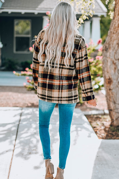 Plaid Overshirt Jacket | For WOMEN