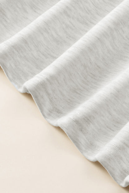 Robe courte en pull | À manches longues