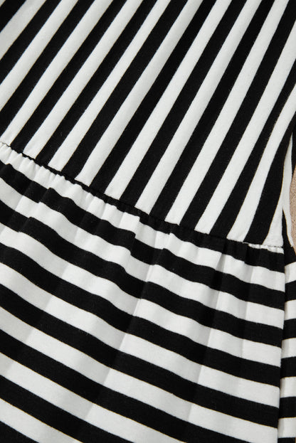 Robe courte "Juliette" | Bleu, Noir, Rose | Sans manches