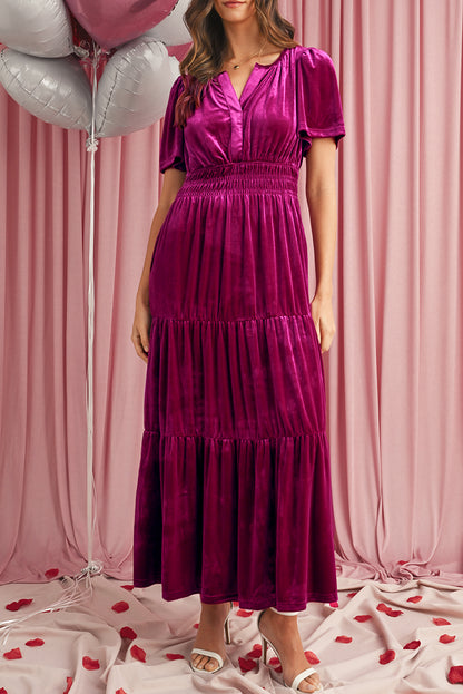Robe longue | En velours