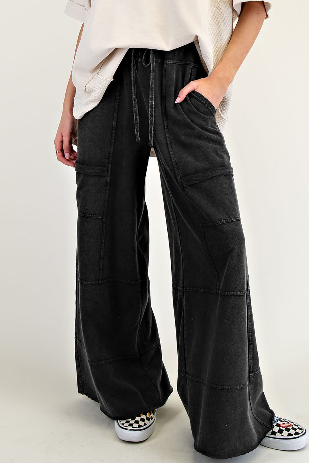 Pantalon cargo large "Cynthia" | Pour FEMMES