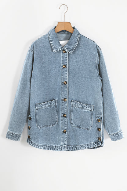 Veste en jean | Avec poches | Pour FEMMES