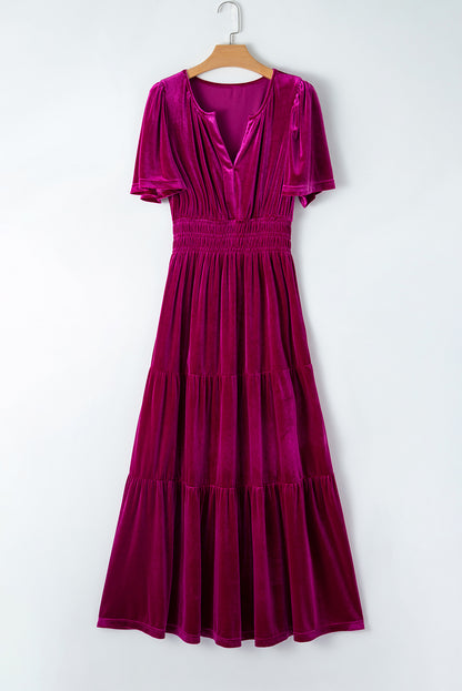 Robe longue | En velours