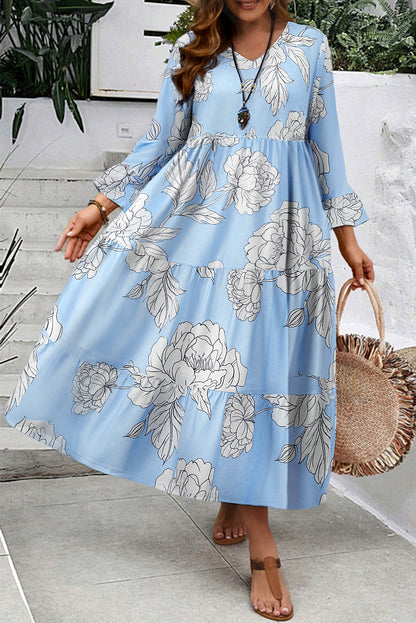 Robe longue plus size "Valentina" pour FEMMES